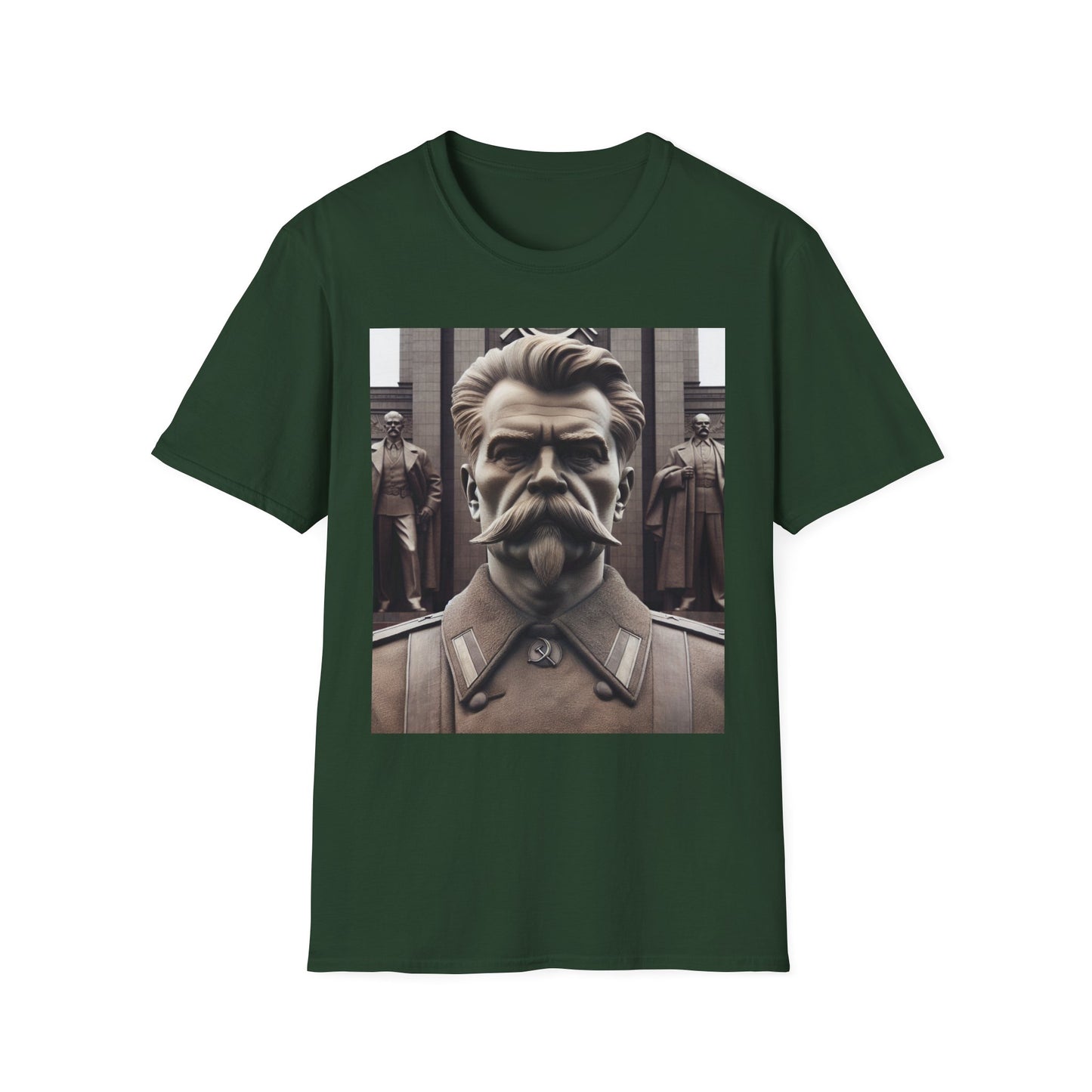 Stalin T-shirt Graphic Unisex Softstyle, Cotton Soviet Tee