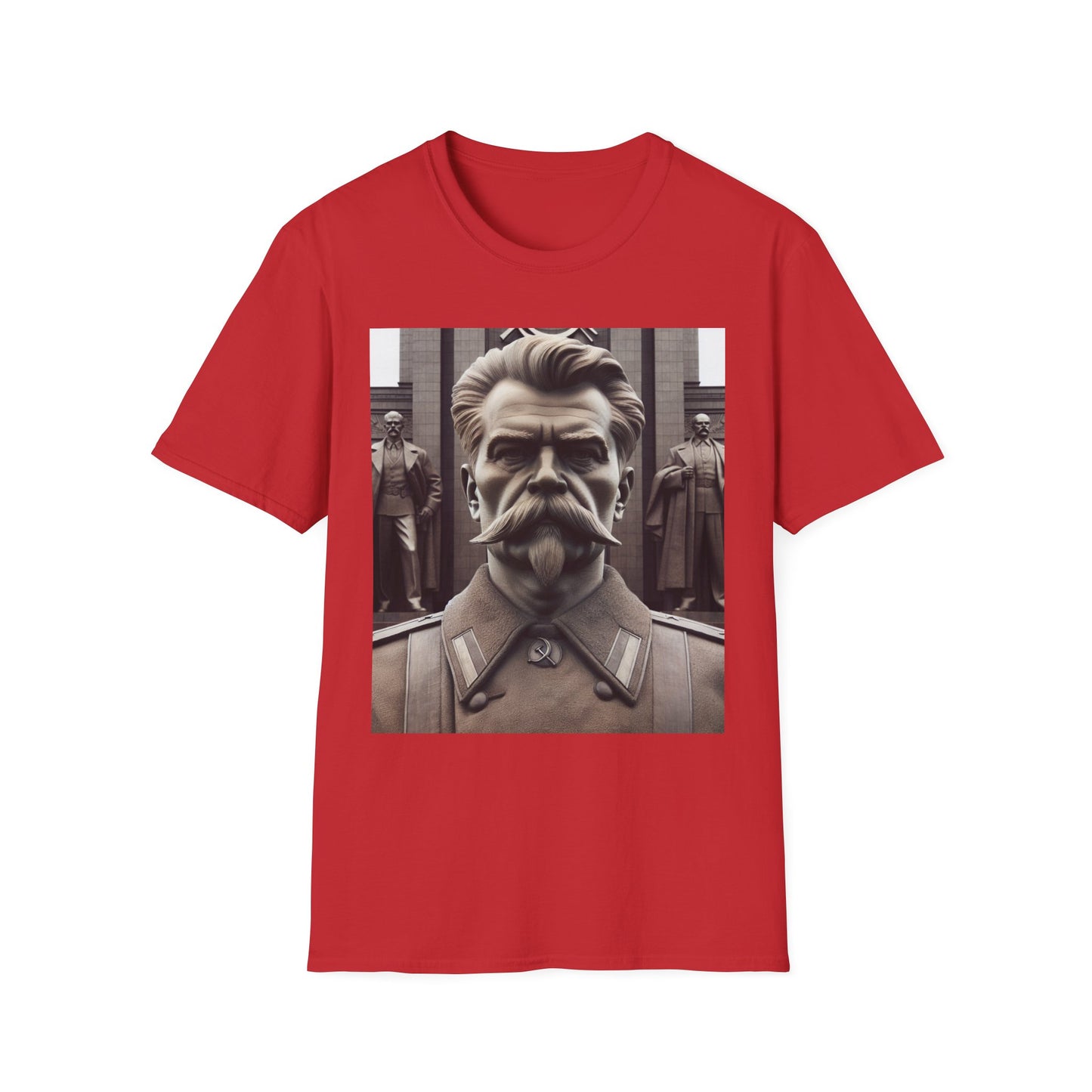 Stalin T-shirt Graphic Unisex Softstyle, Cotton Soviet Tee