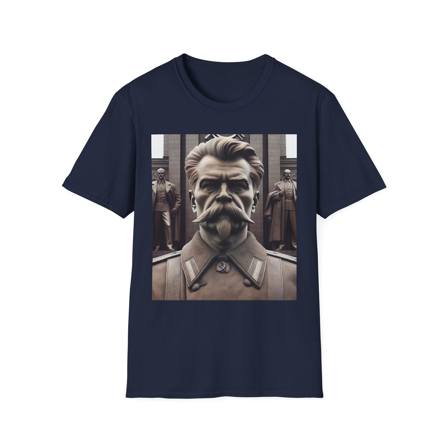 Stalin T-shirt Graphic Unisex Softstyle, Cotton Soviet Tee