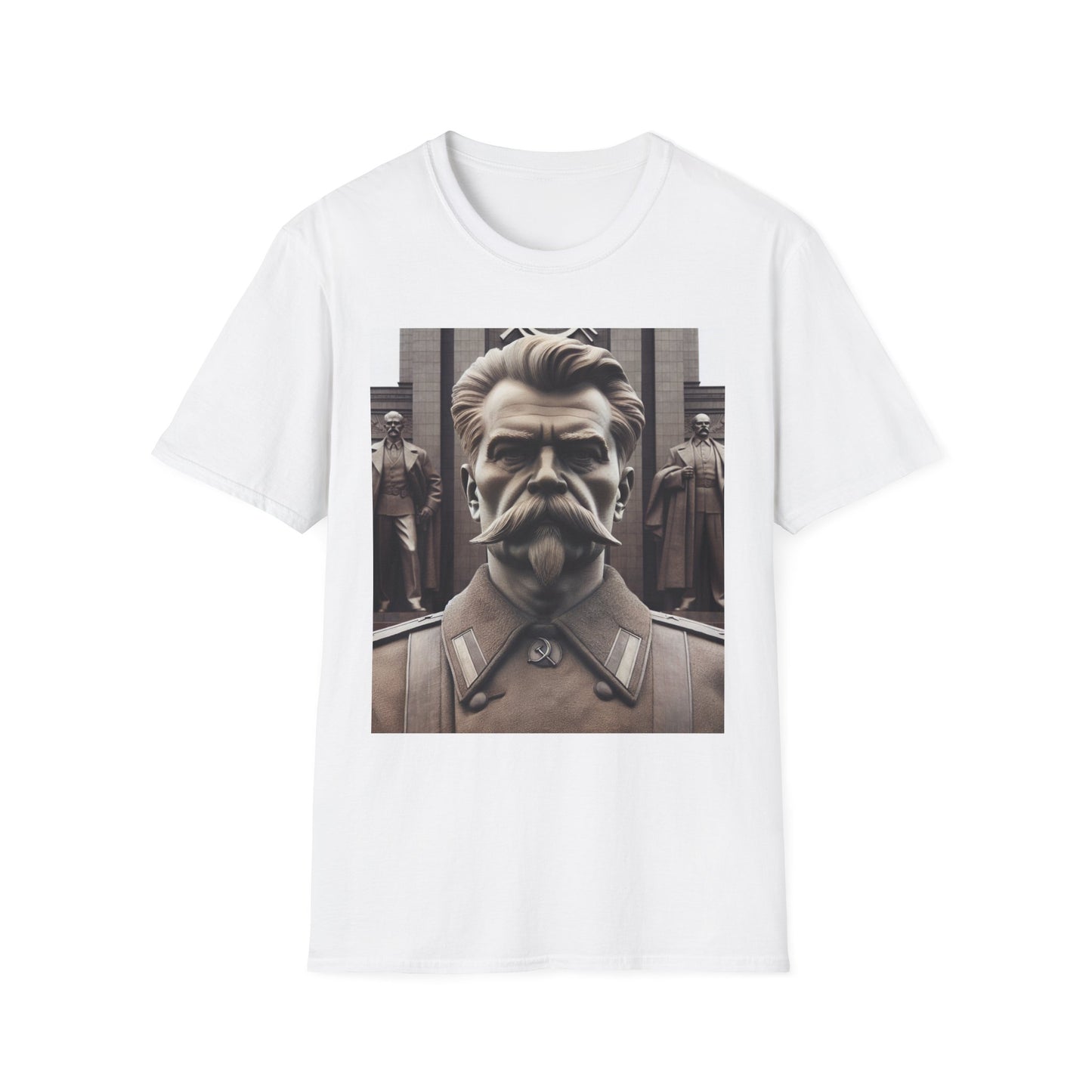 Stalin T-shirt Graphic Unisex Softstyle, Cotton Soviet Tee